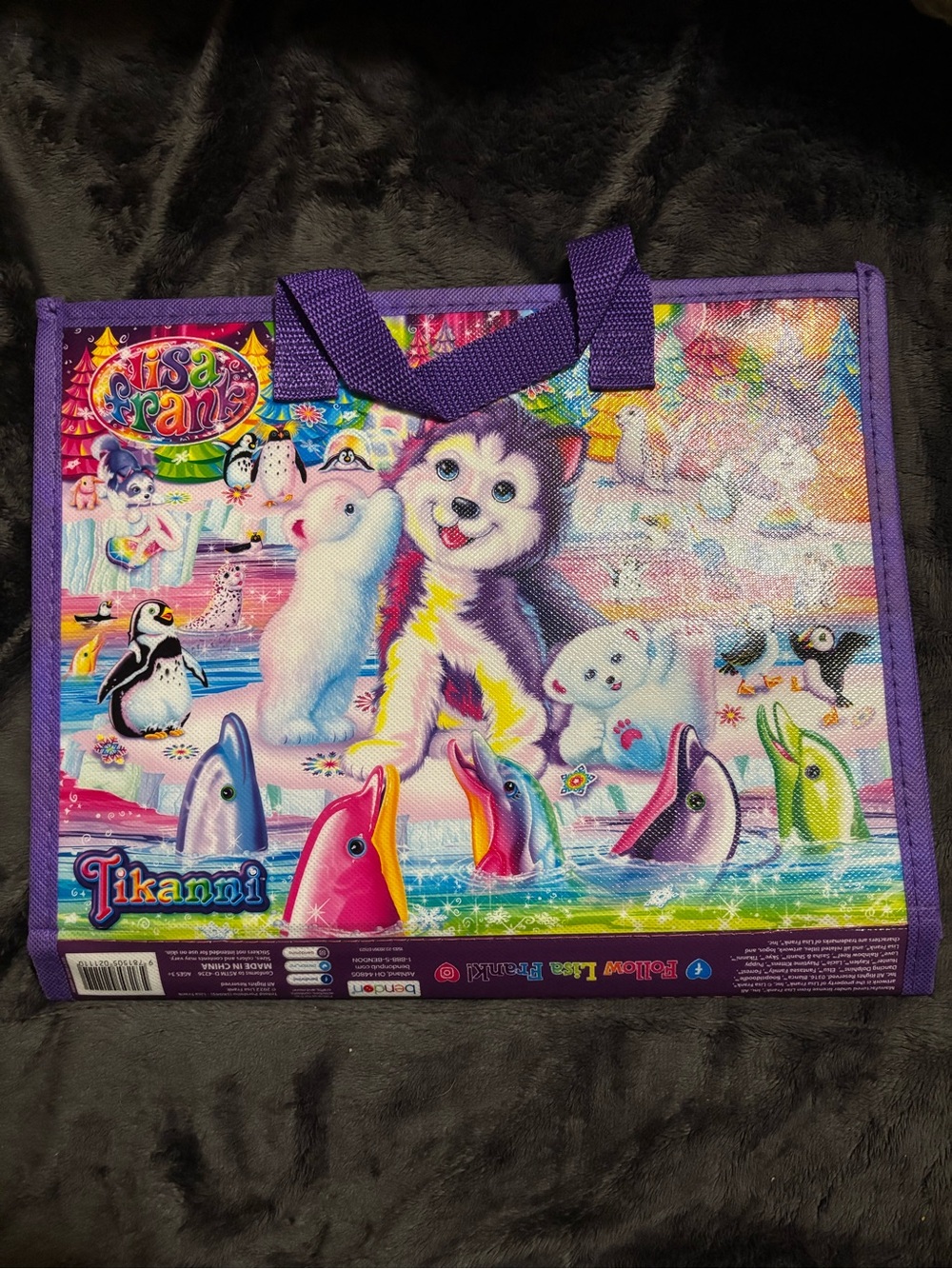 Lisa Frank binder